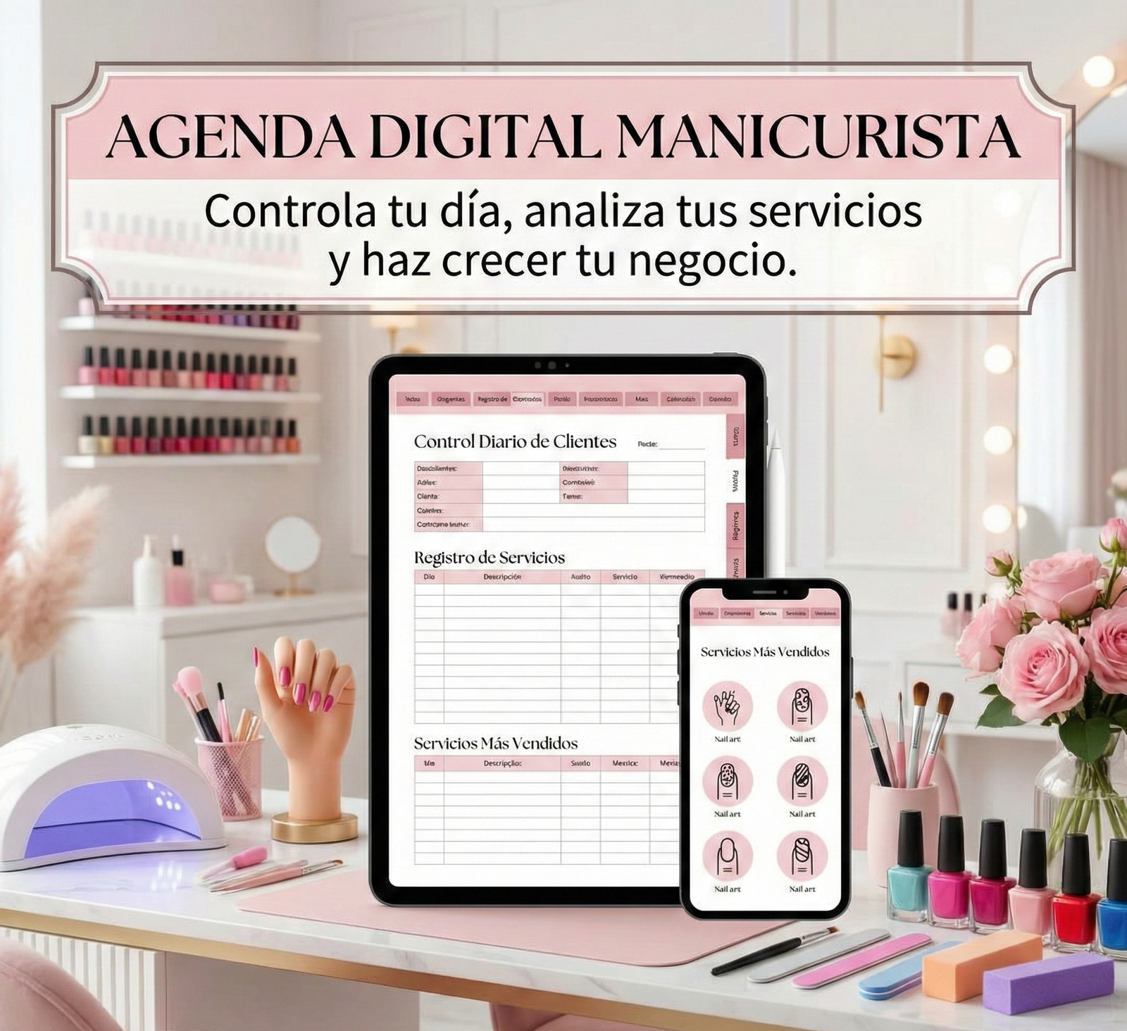 💅Manicurista Agenda Digital