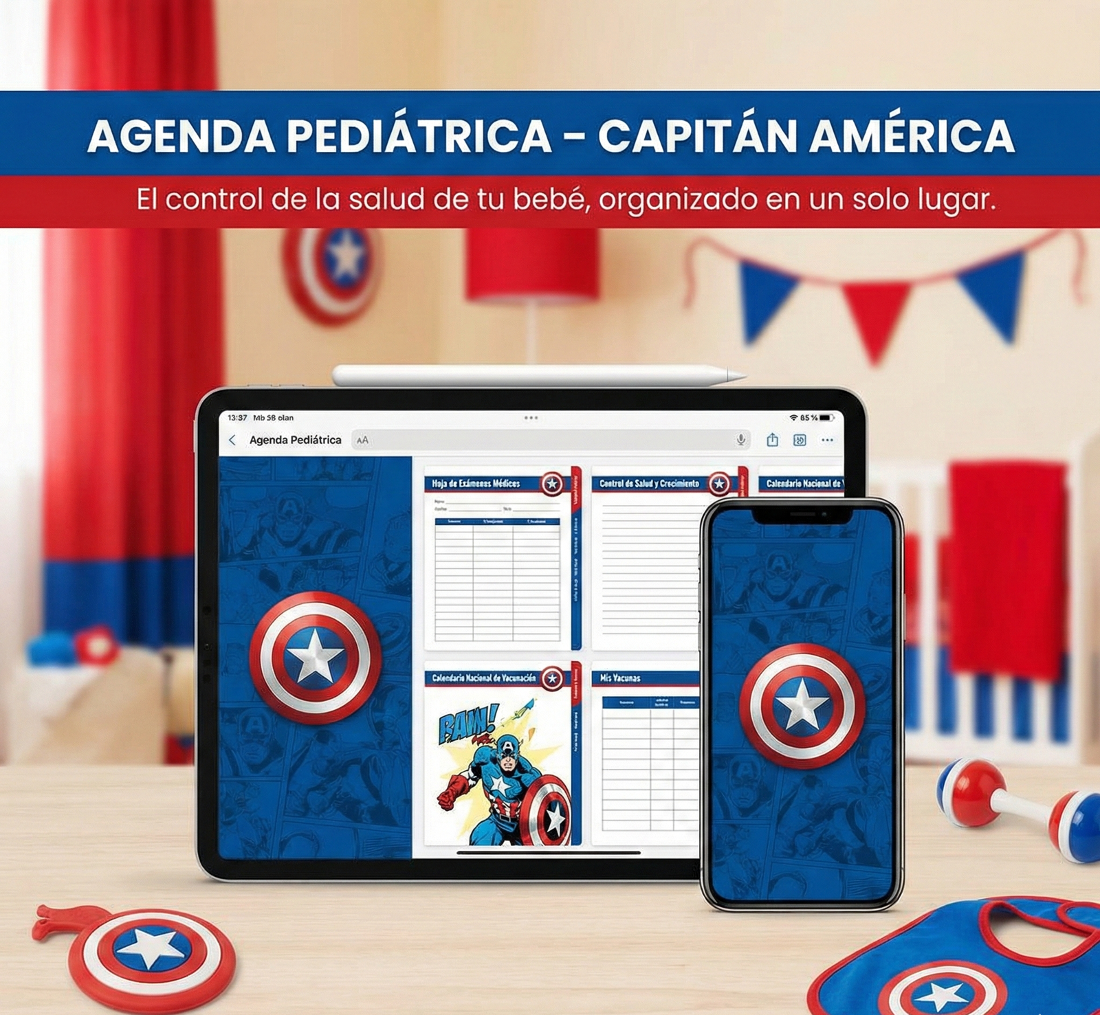 Capitán América Agenda Digital